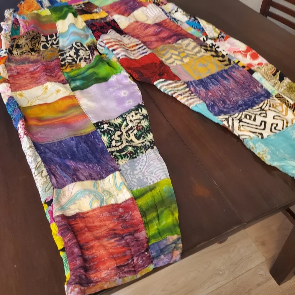 Rare Vintage Patchwork Overalls - Picture 12 of 16